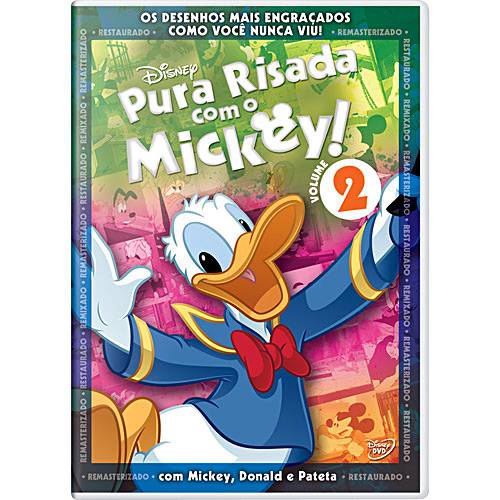 Tamanhos, Medidas e Dimensões do produto DVD Pura Risada com o Mickey - Volume 2