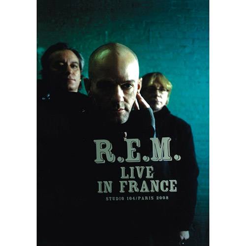 Tamanhos, Medidas e Dimensões do produto DVD R.E.M. - Live In France Studio 104