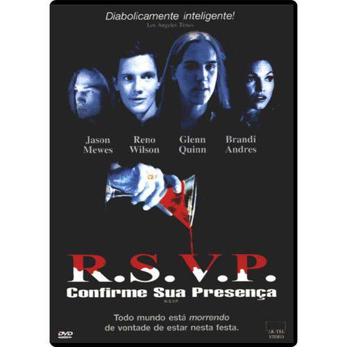 Tamanhos, Medidas e Dimensões do produto Dvd R.S.V.P - Confirme Sua Presença