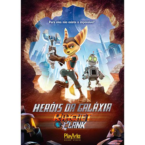 Tamanhos, Medidas e Dimensões do produto DVD Ratched e Clank - Heróis da Galáxia