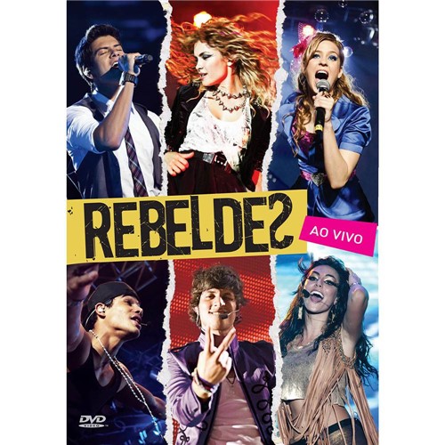 Tamanhos, Medidas e Dimensões do produto DVD Rebeldes - Rebeldes ao Vivo
