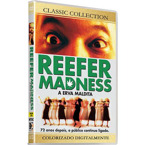 Tamanhos, Medidas e Dimensões do produto DVD Reefer Madness - a Erva Maldita
