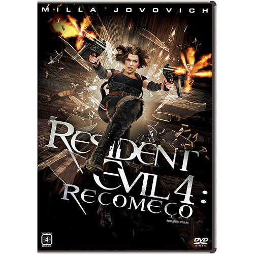 Tamanhos, Medidas e Dimensões do produto DVD Resident Evil 4: Recomeço