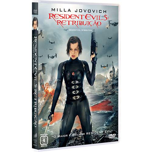 Tamanhos, Medidas e Dimensões do produto DVD - Resident Evil 5 - Retribuição