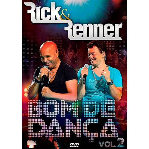 Tamanhos, Medidas e Dimensões do produto DVD - Rick e Renner - Bom de Dança - Volume 2