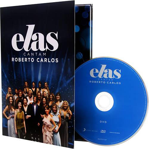 Tamanhos, Medidas e Dimensões do produto DVD Roberto Carlos: Elas Cantam Roberto Carlos