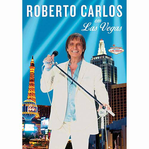 Tamanhos, Medidas e Dimensões do produto DVD - Roberto Carlos em Las Vegas
