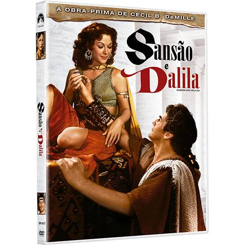 Tamanhos, Medidas e Dimensões do produto DVD - Sansão e Dalila