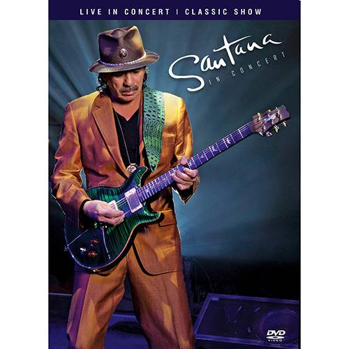 Tamanhos, Medidas e Dimensões do produto DVD - Santana - In Concert
