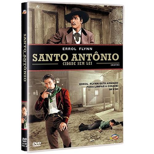 Tamanhos, Medidas e Dimensões do produto DVD - Santo Antônio: Cidade Sem Lei