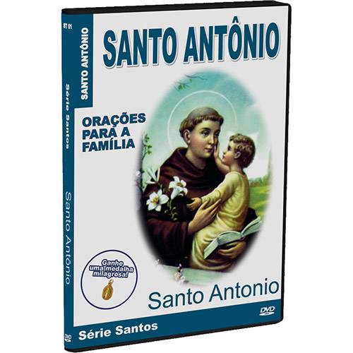 Tamanhos, Medidas e Dimensões do produto DVD Santo Antonio - Videoaula