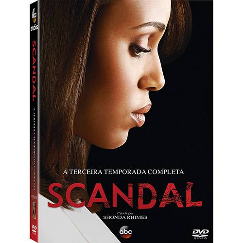 Tamanhos, Medidas e Dimensões do produto DVD - Scandal - a Terceira Temporada Completa