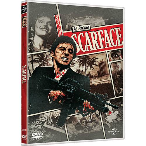 Tamanhos, Medidas e Dimensões do produto DVD - Scarface