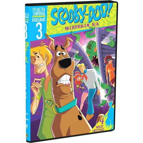 Tamanhos, Medidas e Dimensões do produto DVD Scooby-Doo! Mistérios S/A - 1ª Temporada - Vol 3