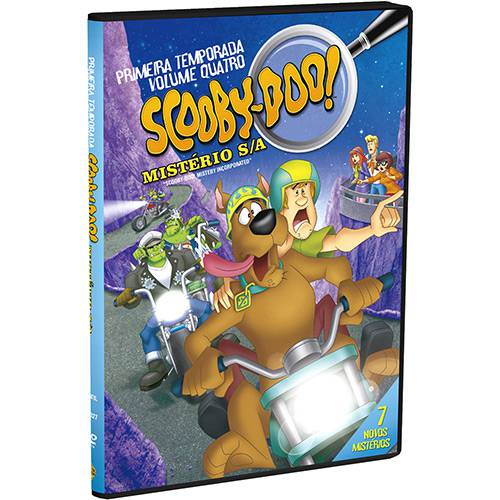 Tamanhos, Medidas e Dimensões do produto DVD Scooby-Doo! Mistérios S/A: 1ª Temporada Vol.4