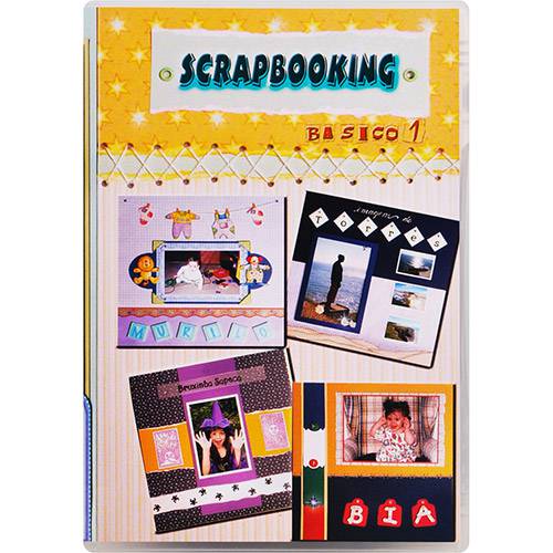 Tamanhos, Medidas e Dimensões do produto DVD Scrapbooking Básico - Vol. 1