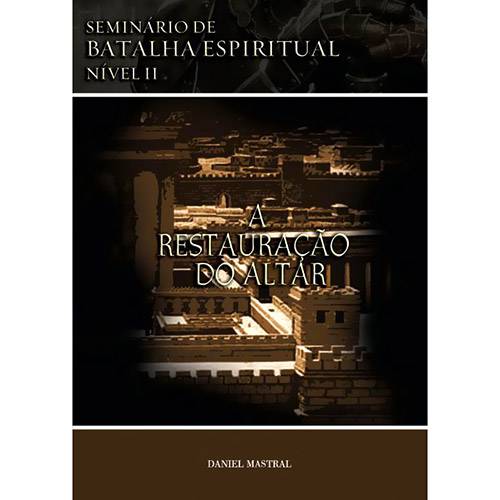 Tamanhos, Medidas e Dimensões do produto DVD - Seminário de Batalha Espiritual Nível II: a Restauração do Altar