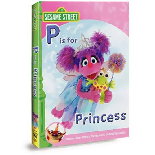 Tamanhos, Medidas e Dimensões do produto DVD - Sesame Street: P Is For Princess