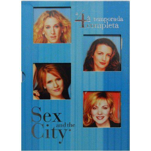 Tamanhos, Medidas e Dimensões do produto DVD Sex And The City - 4ª Temporada Completa