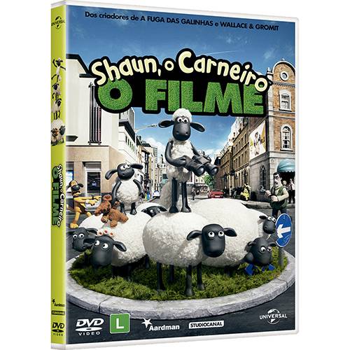 Tamanhos, Medidas e Dimensões do produto DVD - Shaun: o Carneiro