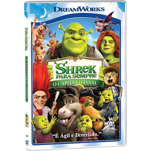 Tamanhos, Medidas e Dimensões do produto DVD - Shrek para Sempre: o Capítulo Final