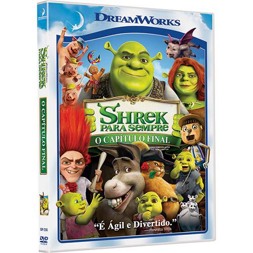 Tamanhos, Medidas e Dimensões do produto DVD Shrek para Sempre