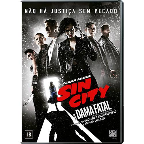 Tamanhos, Medidas e Dimensões do produto DVD - Sin City: a Dama Fatal