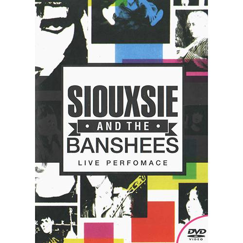 Tamanhos, Medidas e Dimensões do produto DVD - Siuxsie And The Banshees : Live Perfomace