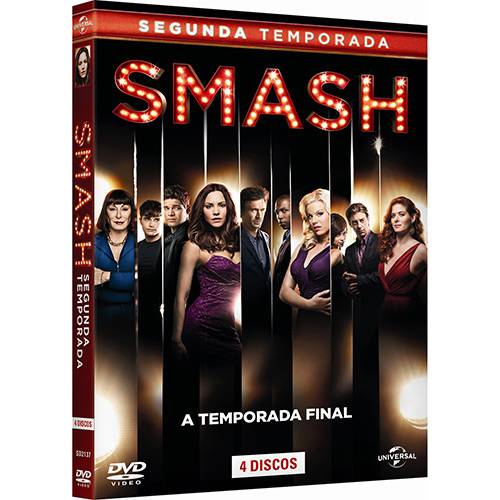 Tamanhos, Medidas e Dimensões do produto DVD Smash Segunda Temporada - a Temporada Final (4 Discos)