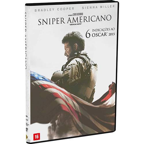 Tamanhos, Medidas e Dimensões do produto DVD - Sniper Americano