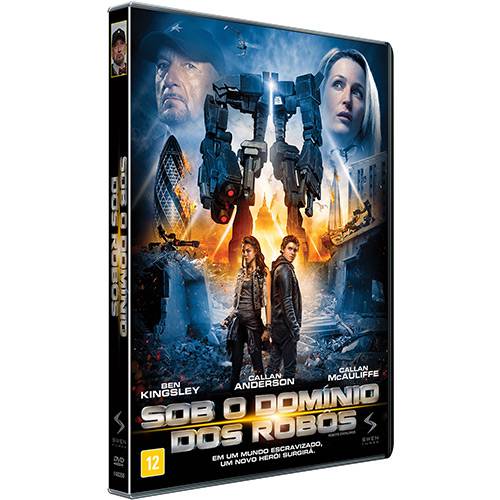 Tamanhos, Medidas e Dimensões do produto DVD - Sob o Domínio dos Robôs