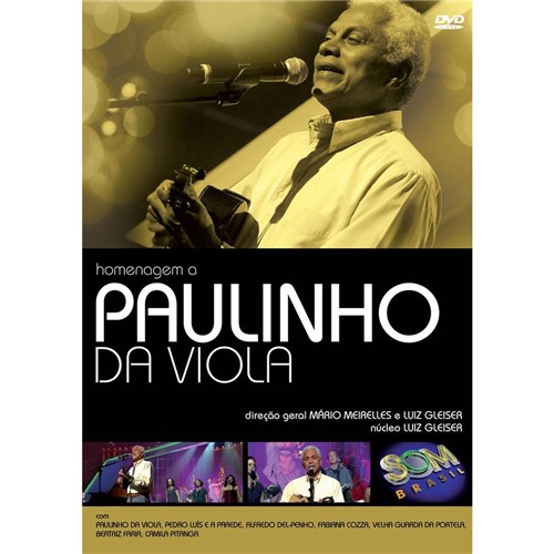 Tamanhos, Medidas e Dimensões do produto DVD Som Brasil - Paulinho da Viola
