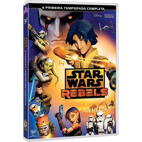 Tamanhos, Medidas e Dimensões do produto DVD - Star Wars Rebels 1ª Temporada