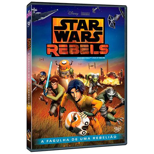 Tamanhos, Medidas e Dimensões do produto DVD - Star Wars Rebels: a Fagulha de uma Rebelião