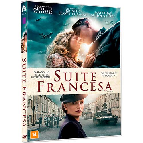 Tamanhos, Medidas e Dimensões do produto DVD - Suite Francesa
