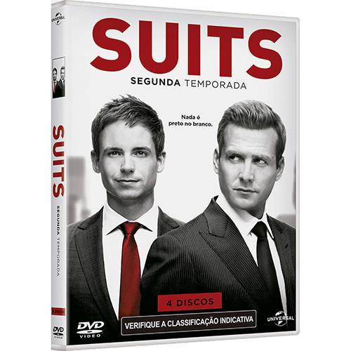 Tamanhos, Medidas e Dimensões do produto DVD - Suits - 2ª Temporada (4 Discos)