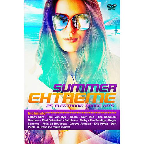 Tamanhos, Medidas e Dimensões do produto DVD - Summer Extreme - 25 Electronic Dance Hits