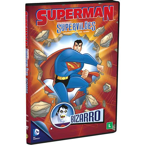 Tamanhos, Medidas e Dimensões do produto DVD - Superman Super Vilões: Bizarro