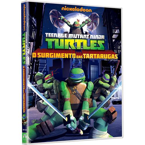 Tamanhos, Medidas e Dimensões do produto DVD - Tartarugas - o Surgimento das Tartarugas