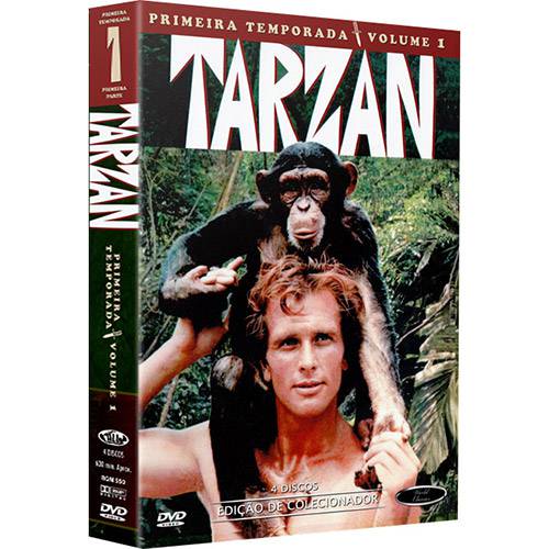 Tamanhos, Medidas e Dimensões do produto DVD Tarzan 1ª Temporada - Vol 1 (4 Discos)