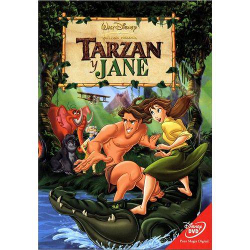 Tamanhos, Medidas e Dimensões do produto DVD Tarzan & Jane