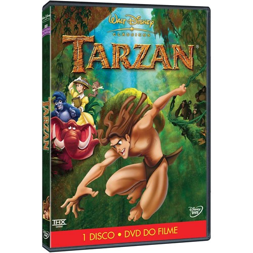 Tamanhos, Medidas e Dimensões do produto DVD Tarzan