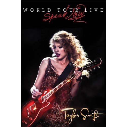 Tamanhos, Medidas e Dimensões do produto DVD Taylor Swift - Speak Now World Tour Live