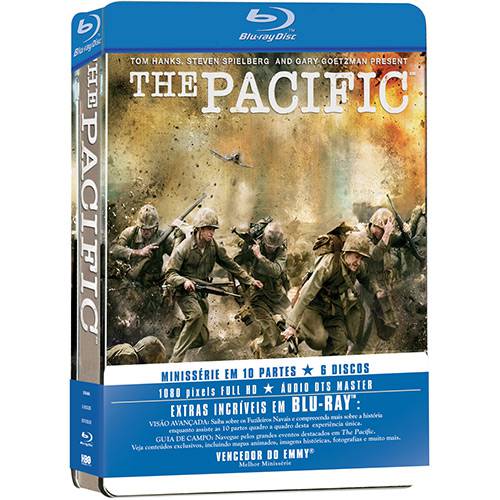 Tamanhos, Medidas e Dimensões do produto Box Blu-ray The Pacific - 6 Discos