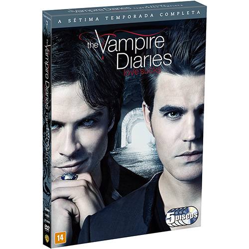 Tamanhos, Medidas e Dimensões do produto DVD The Vampire Diares - Love Sucks - 7ª Temporada Completa