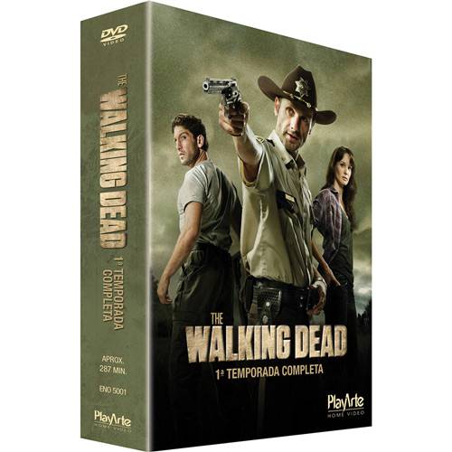 Tamanhos, Medidas e Dimensões do produto Dvd The Walking Dead - os Mortos Vivos 1ª Temporada