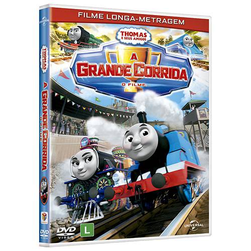Tamanhos, Medidas e Dimensões do produto DVD - Thomas e Seus Amigos: a Grande Corrida