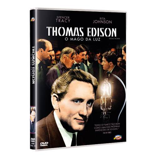 Tamanhos, Medidas e Dimensões do produto DVD Thomas Edison (1 Disco)
