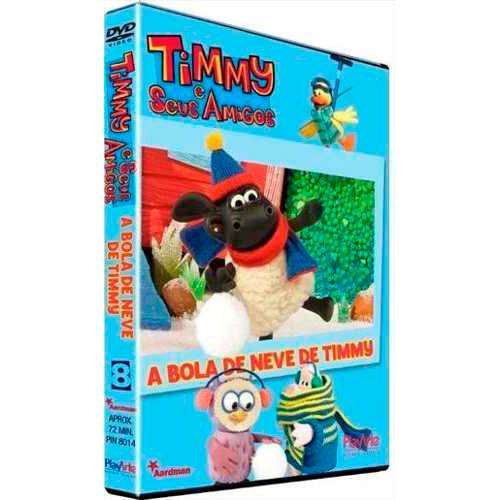 Tamanhos, Medidas e Dimensões do produto DVD Timmy e Seus Amigos - Bola de Neve (Vol.8)