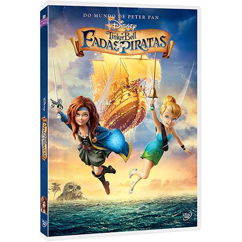 Tamanhos, Medidas e Dimensões do produto DVD - Tinker Bell: Fadas e Piratas